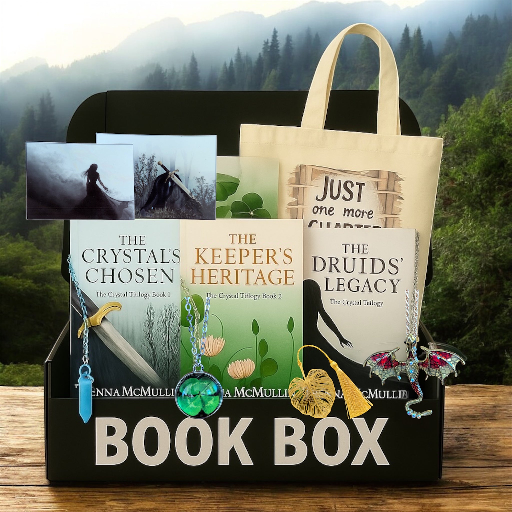 The Crystal Trilogy Book Box