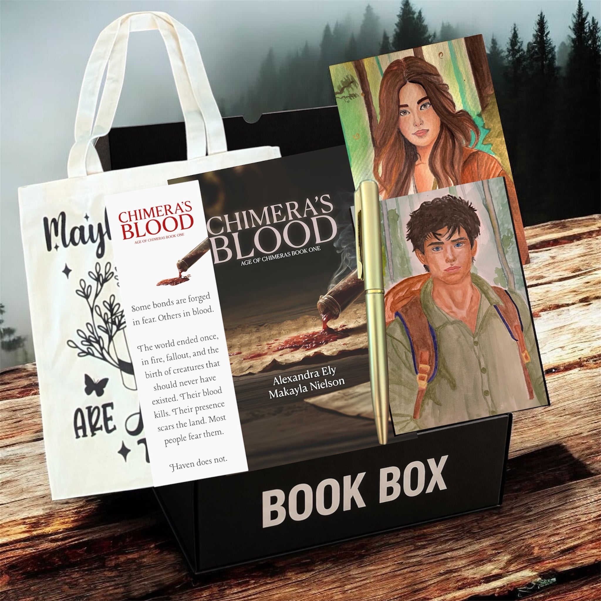 Chimera's Blood Book Box