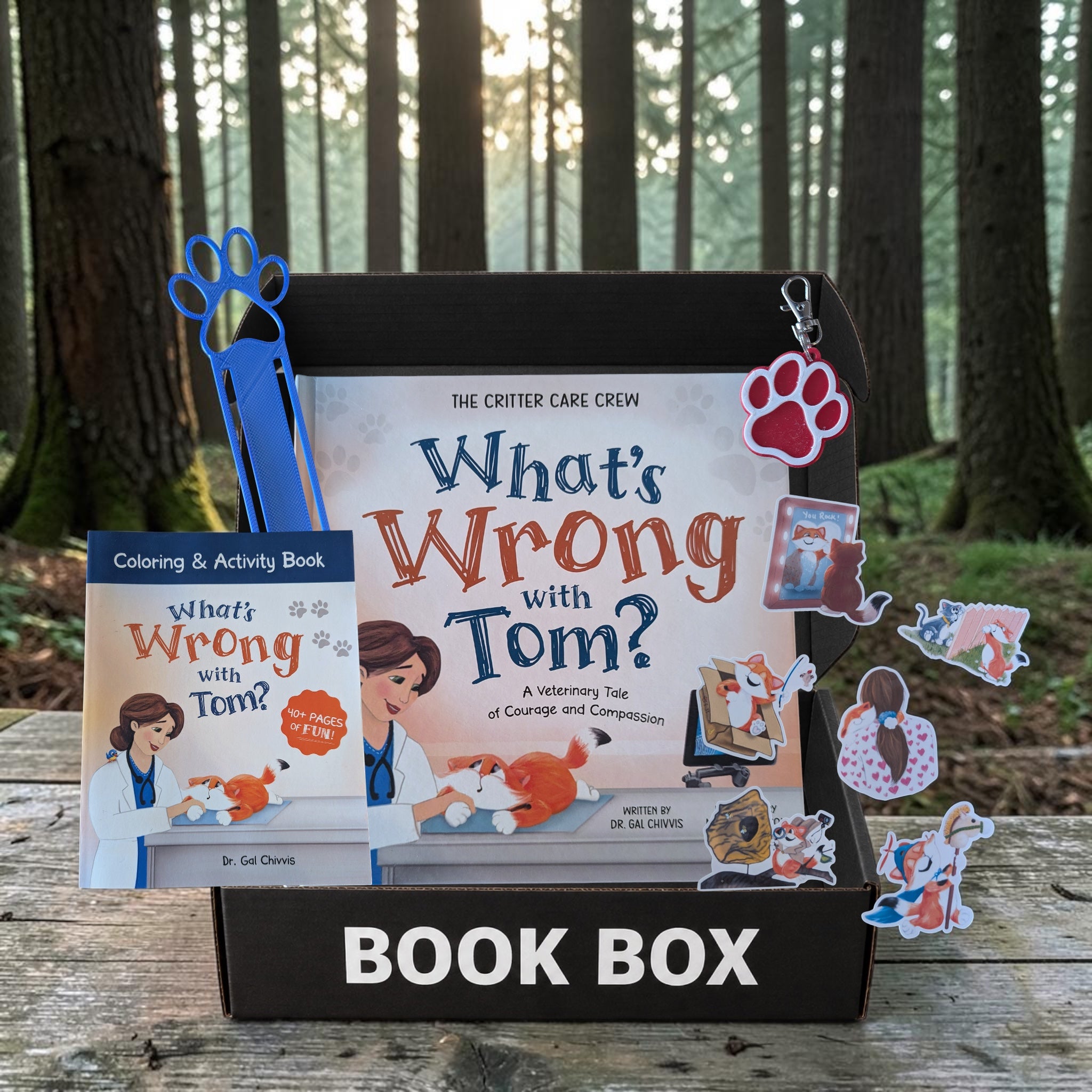 What's Wrong with Tom? Book Box